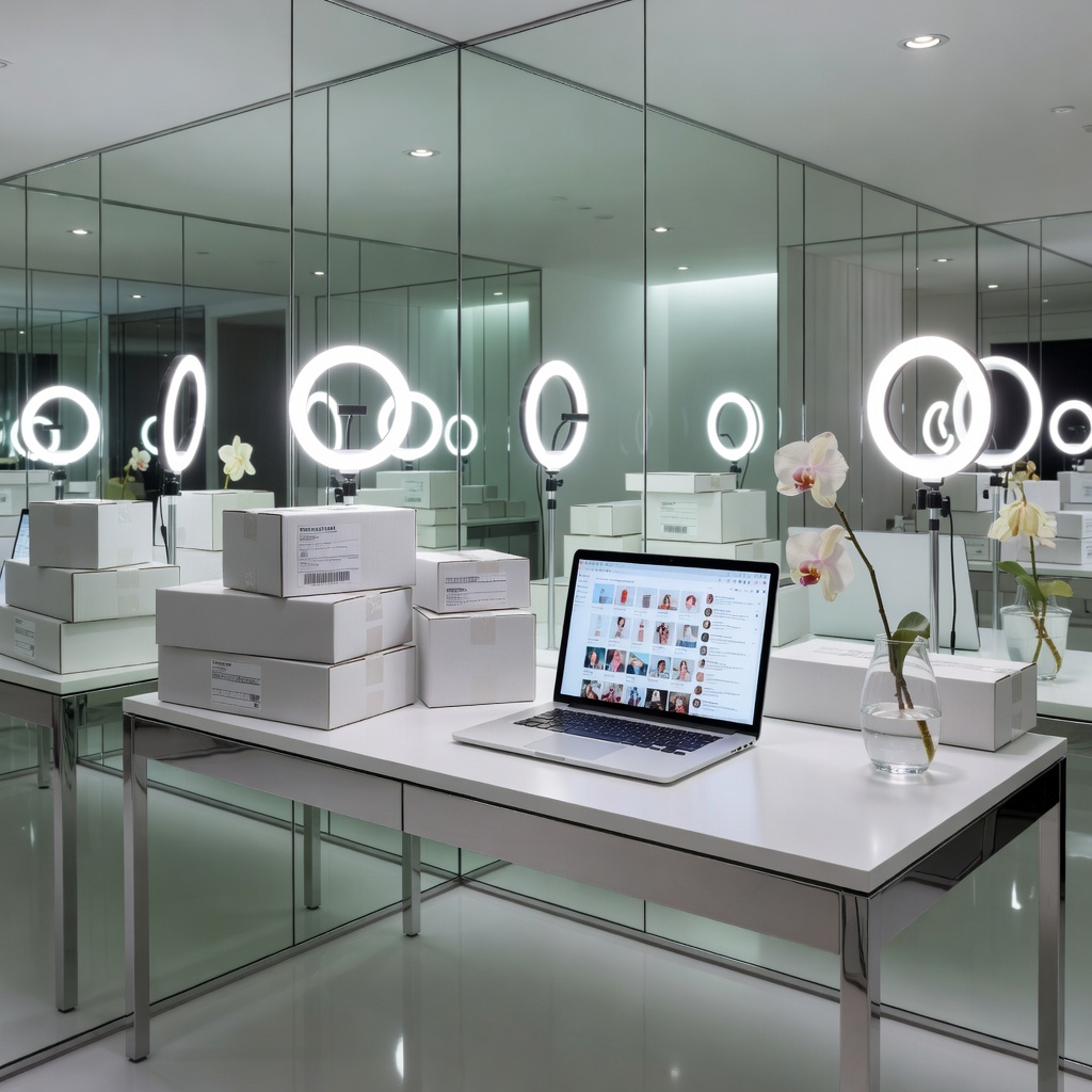 Influencer Apartment — photographic installation